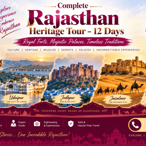 Complete Rajasthan Heritage Tour – 12 Days