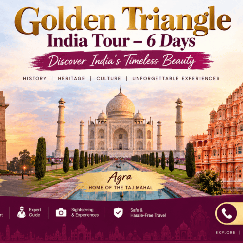 Golden Triangle India Tour – 6 Days