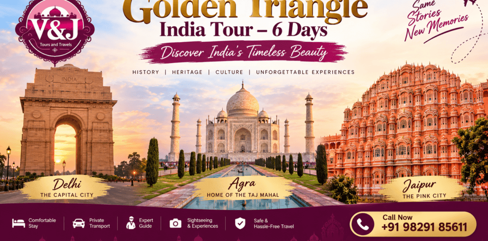 Golden Triangle India Tour – 6 Days