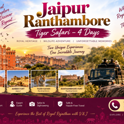 Jaipur Ranthambore Tiger Safari – 4 Days