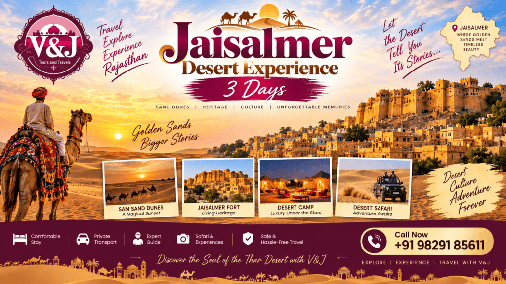Jaisalmer Desert Experience – 3 Days