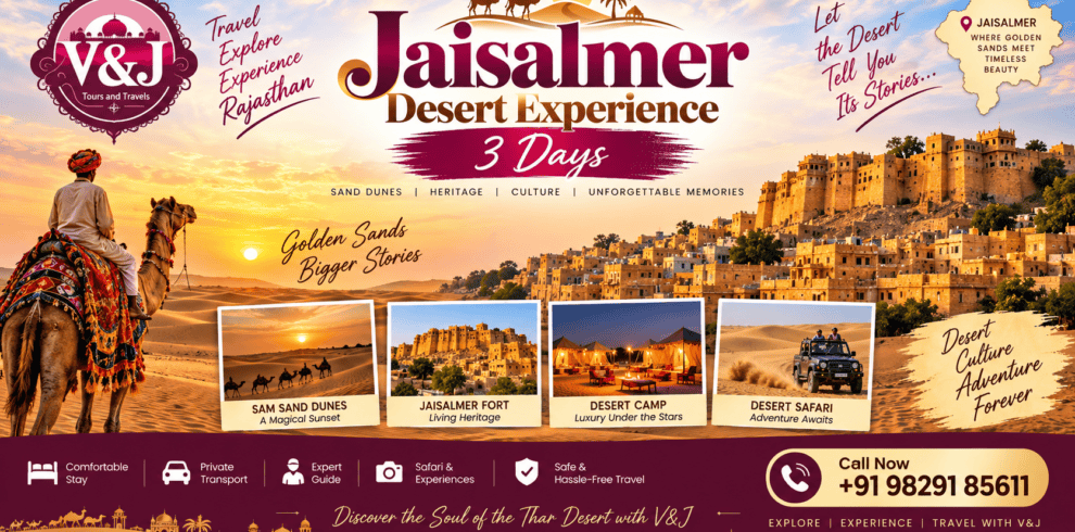 Jaisalmer Desert Experience – 3 Days