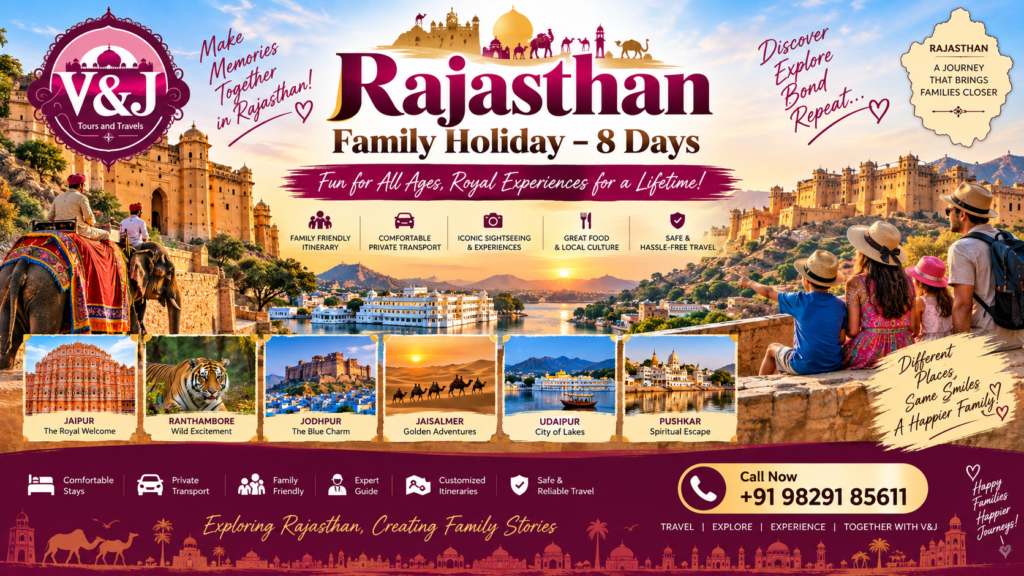 Rajasthan Family Holiday – 8 Days