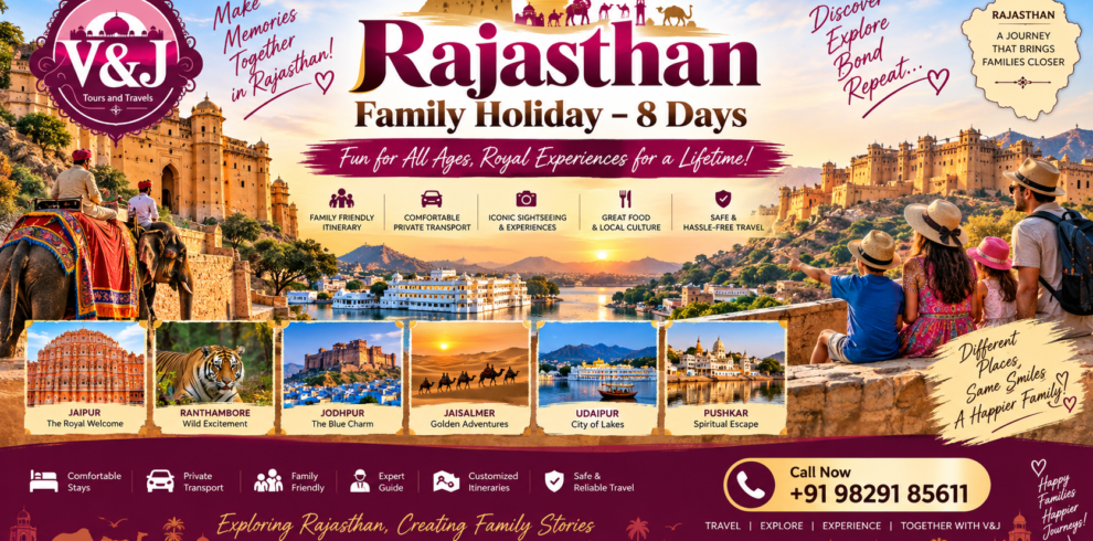 Rajasthan Family Holiday – 8 Days
